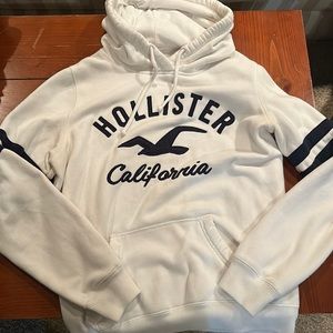 Hollister White Sweatshirt
